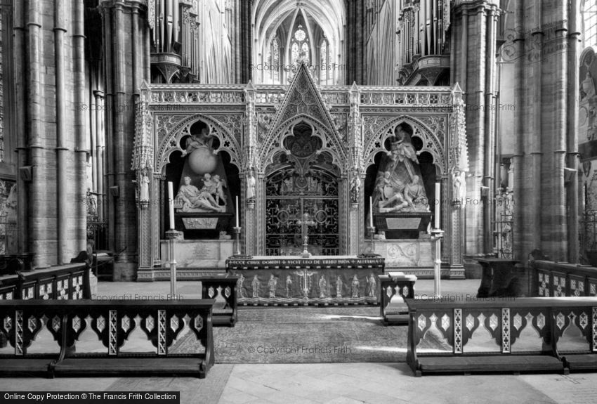 London, Westminster Abbey, the Nave Altar c1965