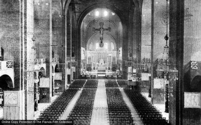 Photo of London, Westminster Cathedral, Interior View c.1930
