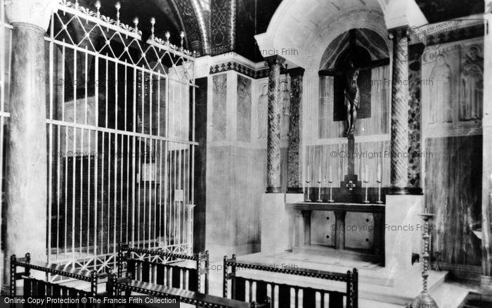 Photo of London, Westminster Cathedral, St Andrew's Chapel Altar c.1930