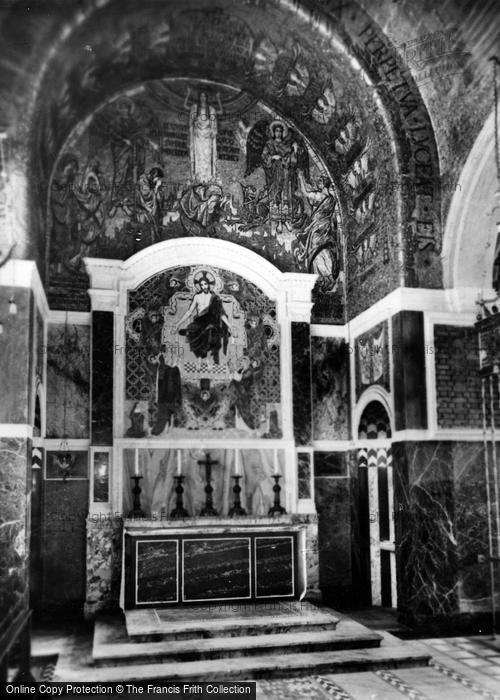 Photo of London, Westminster Cathedral, The Altar In Holy Souls Chapel c.1930