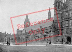 Westminster Hall, Houses Of Parliament c.1895, London