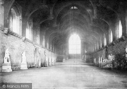 Westminster Palace, Great Hall c.1890, London