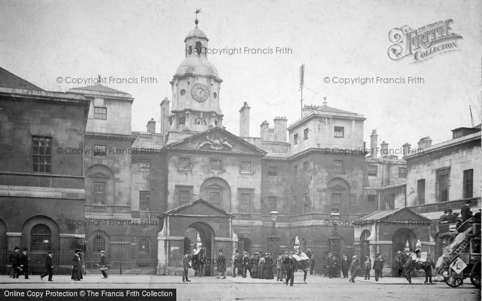 Photo of London, Whitehall, Horse Guards c.1900