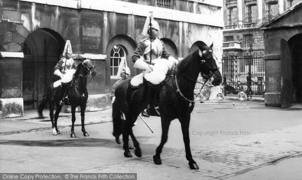 Photo of London, Whitehall, The Guards c.1960