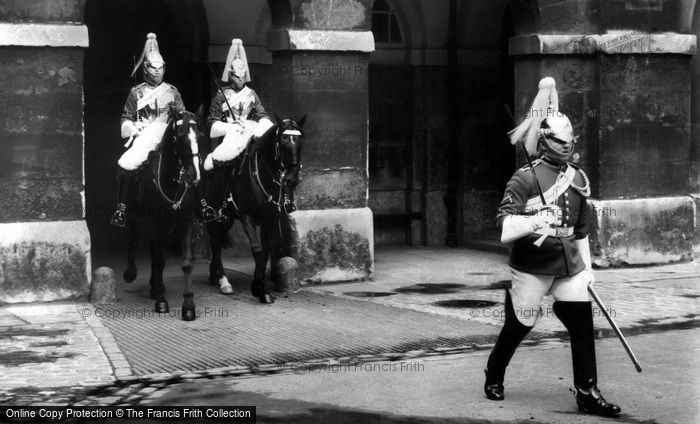 Photo of London, Whitehall, The Horse Guards c.1960