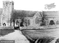 St Peter's Church c.1890, Long Bredy