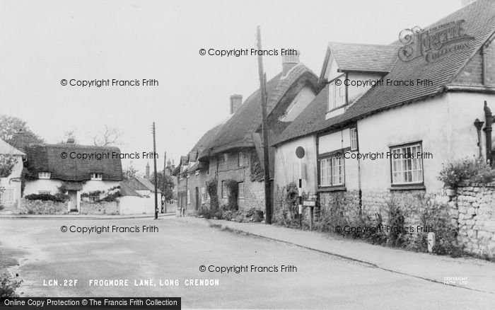 Photo of Long Crendon, Frogmore Lane c.1960