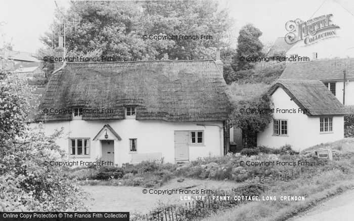 Photo of Long Crendon, Penny Cottage c.1960