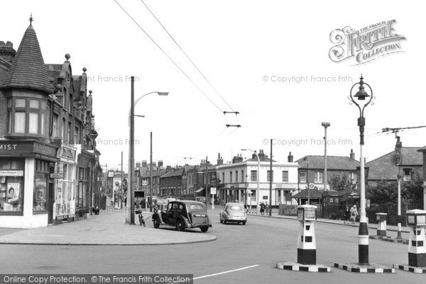 Photo of Long Ditton, Portsmouth Road c.1955