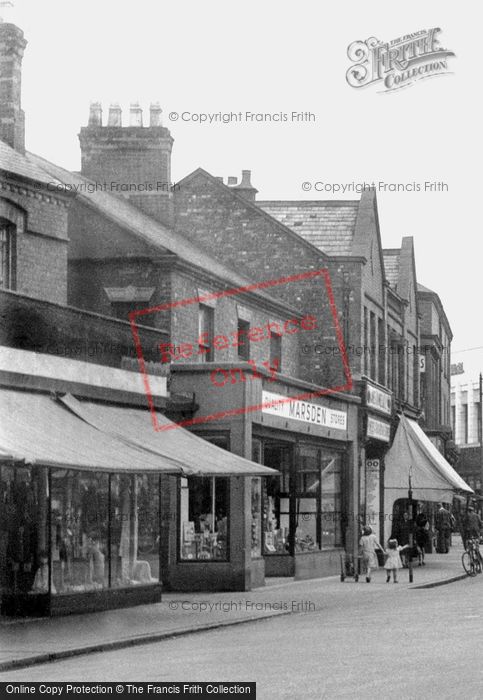 Photo of Long Eaton, High Street c.1950