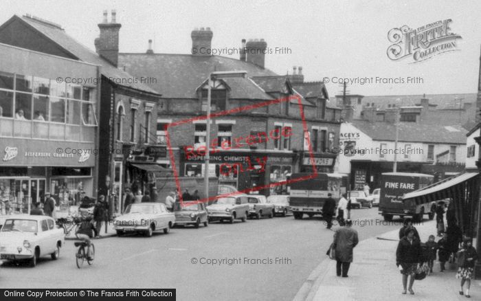 Photo of Long Eaton, Shops Along The High Street c.1960