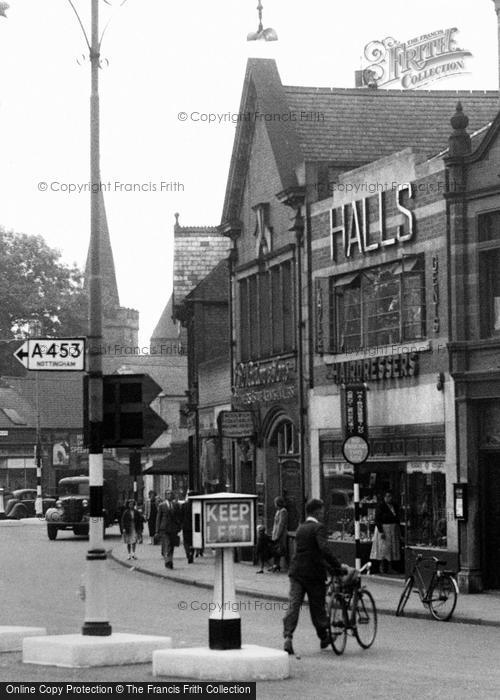 Photo of Long Eaton, The Green, Derby Road 1950