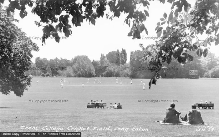 Photo of Long Eaton, Trent College, Cricket Field c.1955