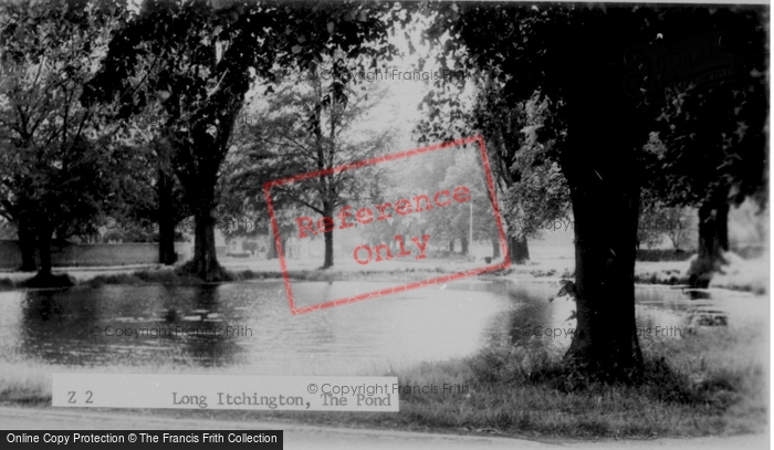 Photo of Long Itchington, The Pond c.1955