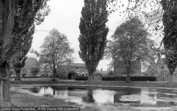 Photo of Long Itchington, The Village Pond 1954