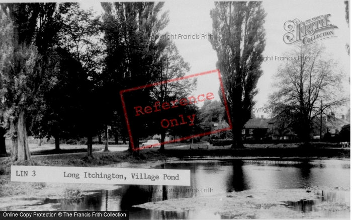 Photo of Long Itchington, The Village Pond c.1955