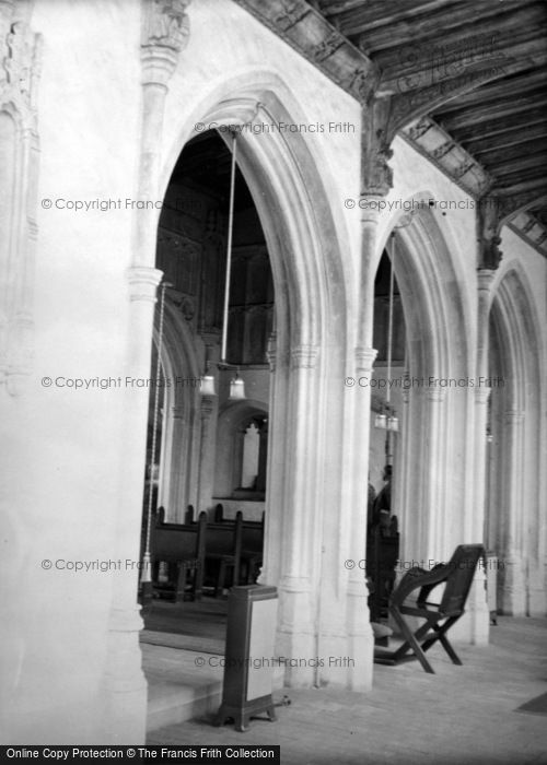 Photo of Long Melford, Church Interior c.1950