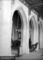 Church Interior c.1950, Long Melford