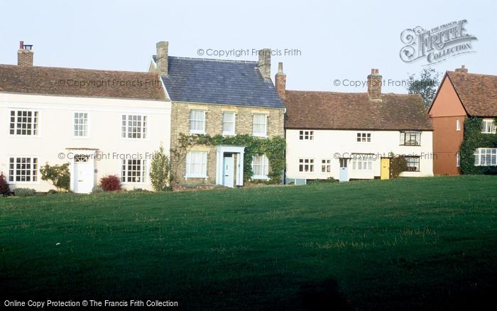 Photo of Long Melford, Cottages On The Village Green c.1990
