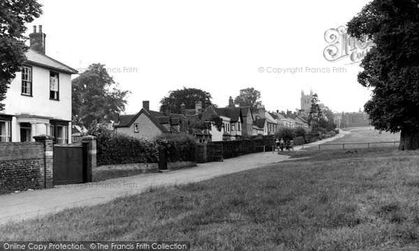 Photo of Long Melford, Green c.1955