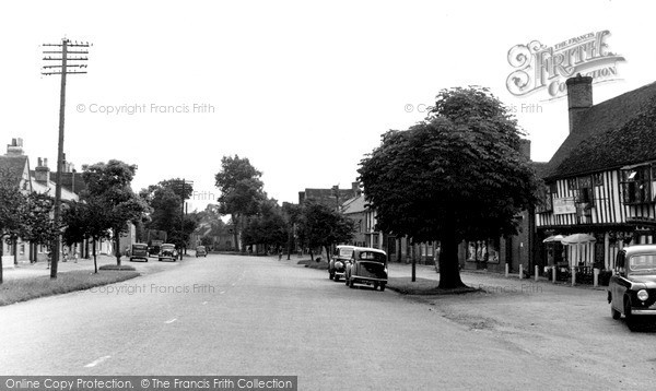 Photo of Long Melford, Hall Street c.1955