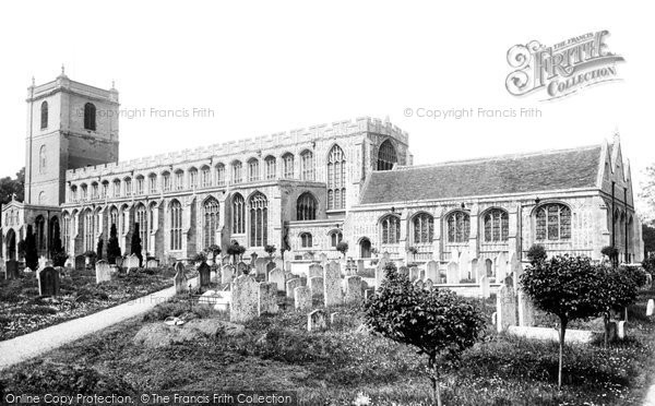 Photo of Long Melford, Holy Trinity Church 1895