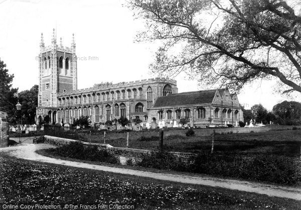 Photo of Long Melford, Holy Trinity Church 1904