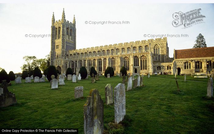 Photo of Long Melford, Holy Trinity Church c.1990