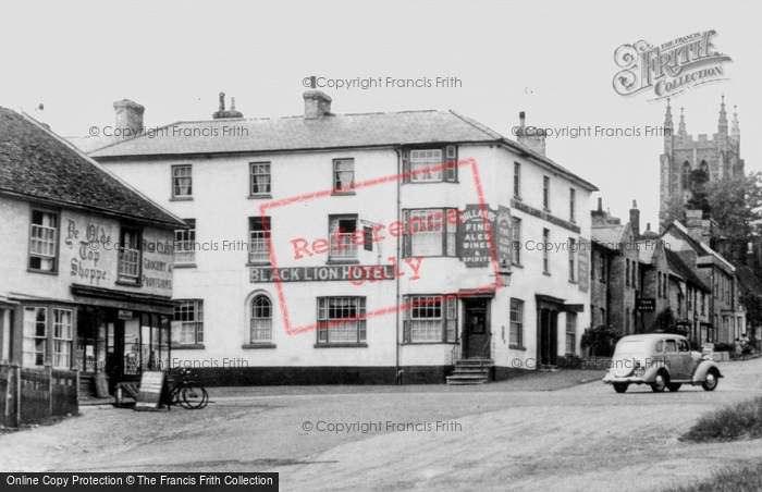 Photo of Long Melford, The Black Lion Hotel c.1955