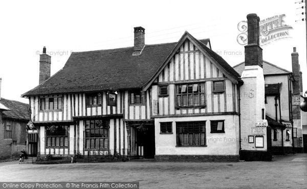 Photo of Long Melford, The Bull Hotel c.1955
