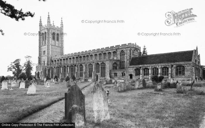 Photo of Long Melford, The Church c.1955