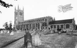 The Church c.1955, Long Melford