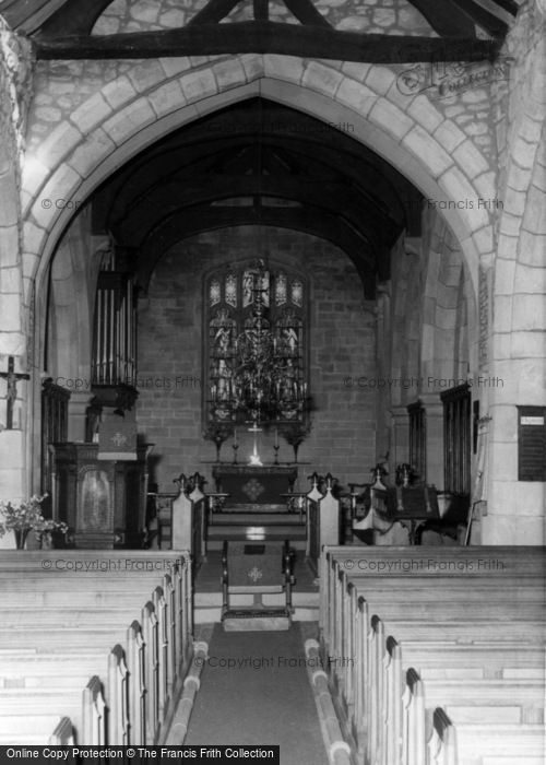 Photo of Long Preston, Church Interior c.1960