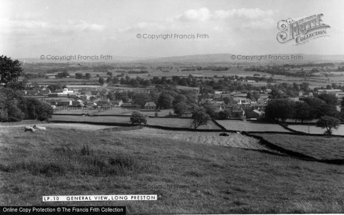 Photo of Long Preston, General View c.1960