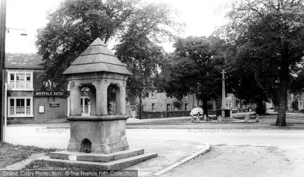 Photo of Long Preston, The Fountain And Memorial c.1965