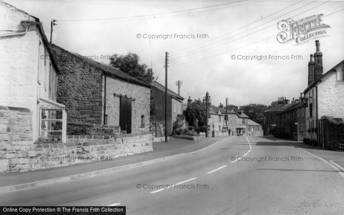 Photo of Long Preston, The Main Road c.1960