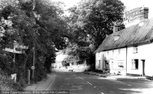 Photo of Long Stratton, The Village c.1966