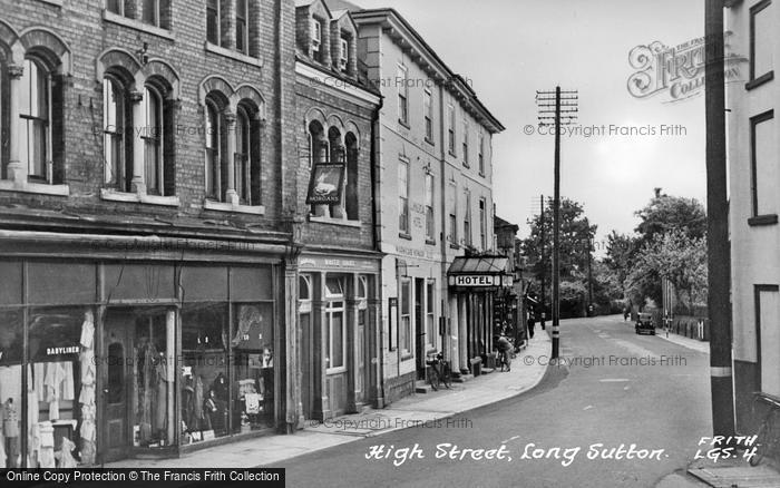 Photo of Long Sutton, High Street c.1950