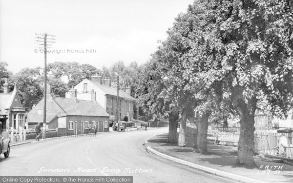 Photo of Long Sutton, London Road c.1955