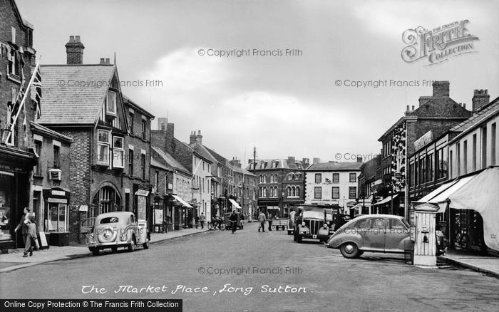 Photo of Long Sutton, Market Place c.1955