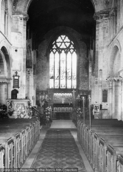 Photo of Long Sutton, St Mary's Church Interior c.1960