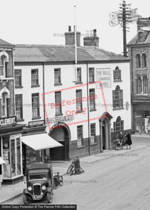 Photo of Long Sutton, The Bell Hotel, Market Place c.1950