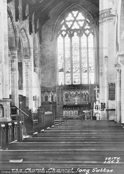 Photo of Long Sutton, The Church, Chancel c.1950