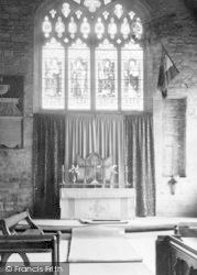 The Church, Lady Chapel c.1950, Long Sutton