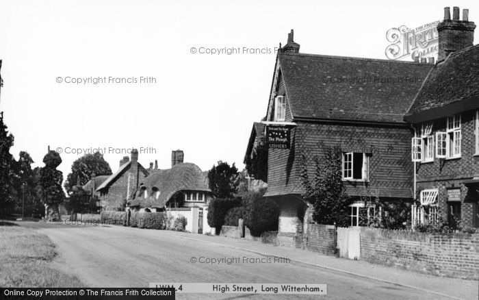 Photo of Long Wittenham, High Street c.1955