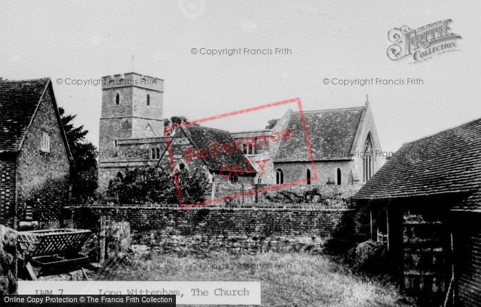 Photo of Long Wittenham, The Church c.1955