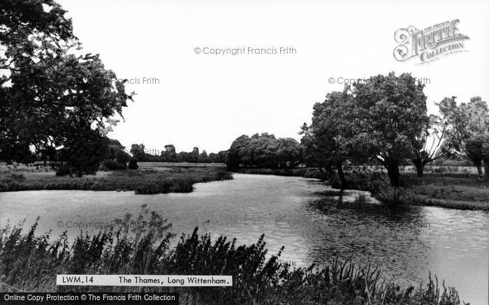 Photo of Long Wittenham, The Thames c.1960