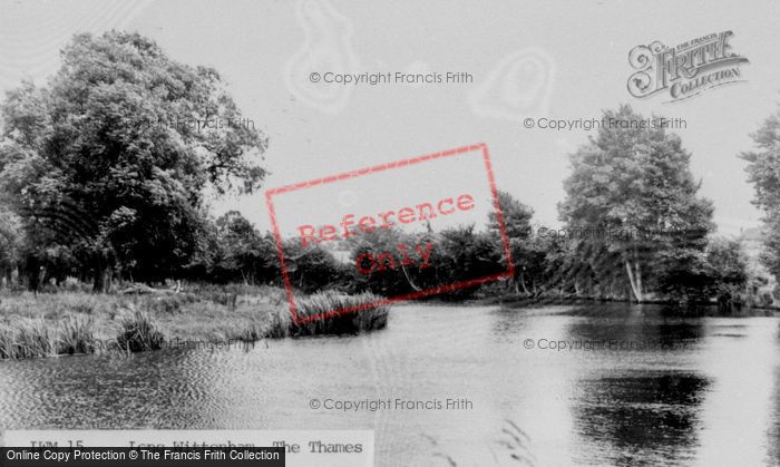 Photo of Long Wittenham, The Thames c.1960