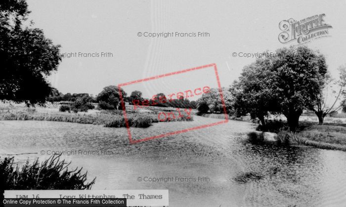 Photo of Long Wittenham, The Thames c.1960