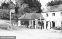 Post Office Stores And Petrol Pumps c.1965, Longdon